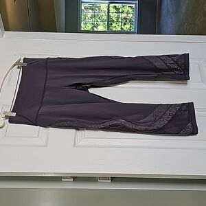 Lululemon Crop Leggings, Size 10